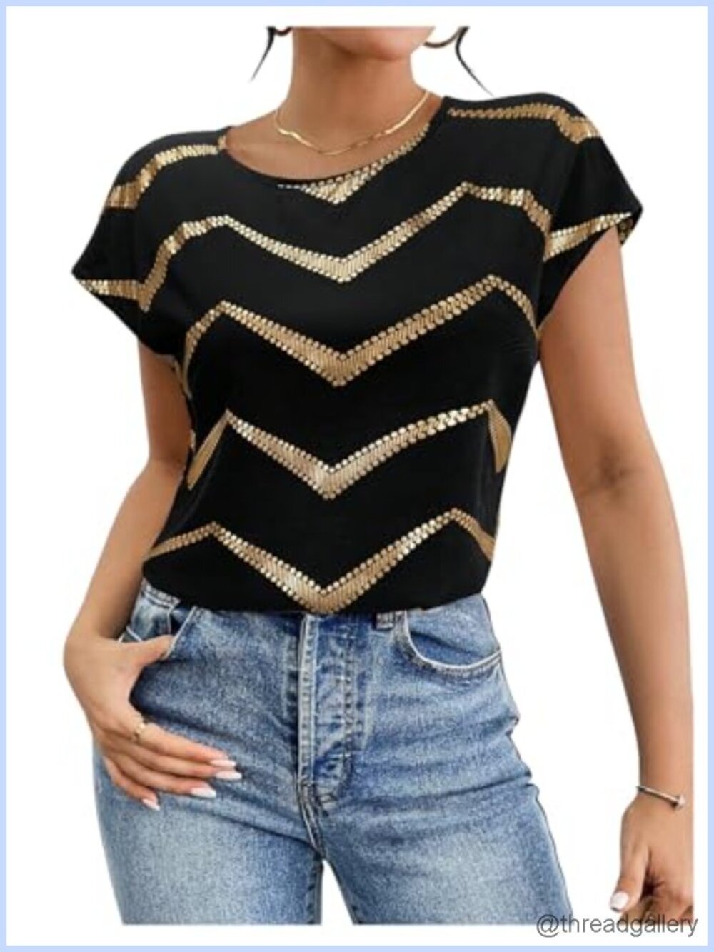 Satin Blouse Crew Neck Short Sleeve Party Polyester Top